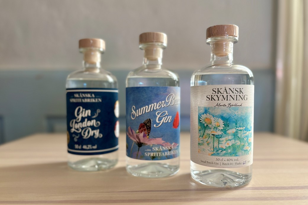 Ginprovning med Skånska Spritfabriken